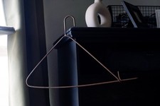 Vintage metal hangers heavy