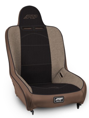 PRP Seats Fits A100110-64 Premier High Back Suspension Seat - Tan/Black