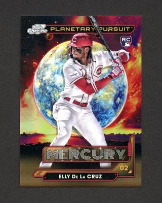 2024 Topps Cosmic Chrome Planetary Pursuit Mercury #PPM4 Elly De La Cruz (RC)