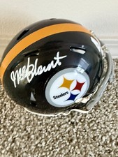 Mel Blount Signed Pittsburgh Steelers Mini Helmet Beckett COA