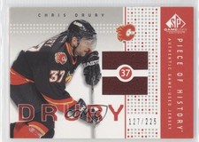 2002-03 SP Game Used Piece of History 127/225 Chris Drury #PH-DR 0v1
