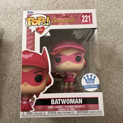 Funko Pop #221 Batwoman (BCRF) - DC Bombshells Funko Exclusive Breast Cancer A34