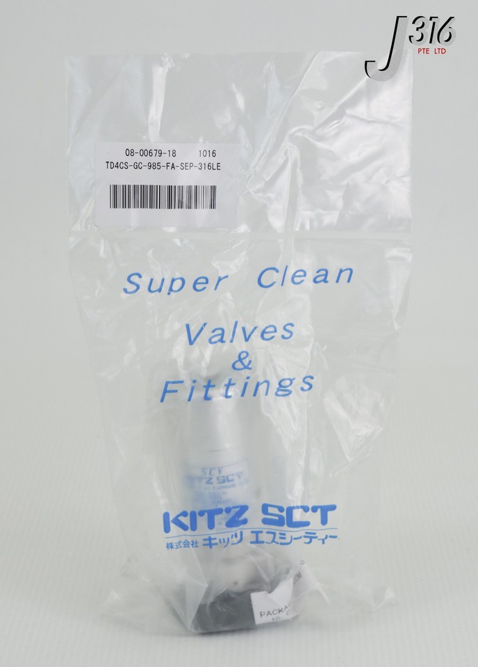 24231 KITZ SCT DIAPHRAGM VALVE (NEW) TD4CS-GC-985-FA-SEP-316LE | eBay