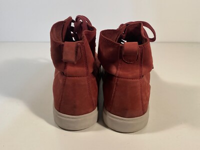 Blackstone MM 33 Port Red Suede Fashion Sneakers Men Size 47  display picture 3