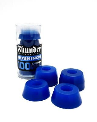 #ad Thunder Trucks Skateboard Bushings Premium 100A Extra Hard Navy Blue $11.95