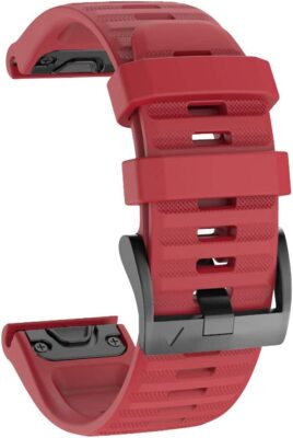 Cinturino di ricambio compatibile per smartwatch Garmin Fenix 6 pro/ Forerunner 955/Forerunner 935/Forerunner 945, cinturino in silicone per orologio sportivo Fenix 7/Fenix 5/Fenix 5 Plus