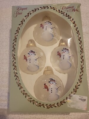 Christmas By Krebs Ornaments - Set Of 4