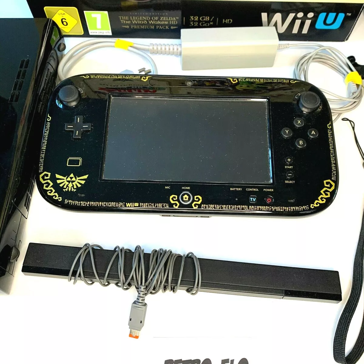 Console Nintendo Wii U Edição Zelda Com Controle