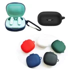 Soft Silicone Case Earbuds Pouch Cover With Carabiner for JBL Wave Flex