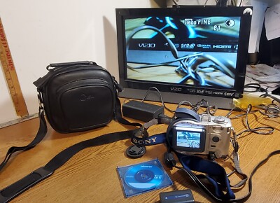 SONY　MVC-CD200　CD Mavica　美品　セット Vintage Sony Mavica MVC-CD200 Camera Kit w/Tons Of Accessories | eBay