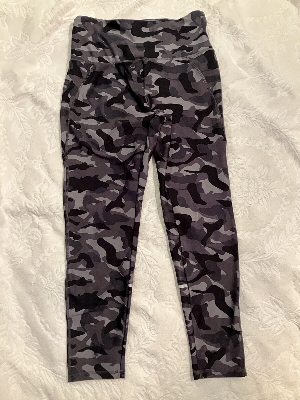 LEGGINGS SPORTIVI FILA DONNA M YOGA VERDE PIENO NERO GRIGIO MIMETICO ⭐️ NUOVI DI ZECCA⭐️