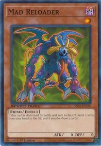 Mad Reloader - SS05-ENA20 - Common - 1st Edition x3 - Near Mint