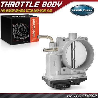 Throttle Body for Nissan Armada Titan 2017-2022 NV2500 INFINITI