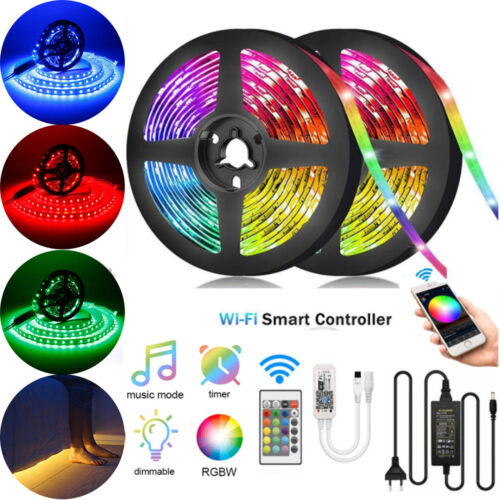 LED Strip 24V RGBW RGB+WW RGB+CW Dimmable 4in1 LED Strip WIFI Controller Transfo - Picture 1 of 16