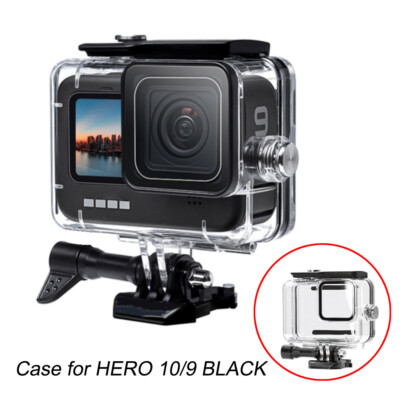 For GoPro Hero 9 10 Waterproof Protective Housing Case Diving Camera Accessories