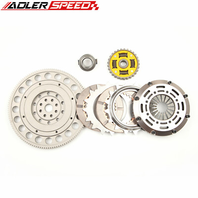 Sprung Twin Disc Clutch & Flywheel Kit for 1998-2017 Impreza Forester 2.0L 2.5L