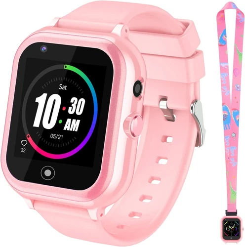 Reloj inteligente 4G Wifi para niños GPS rastreador cámara videollamada Smartphone SOS Alerta DE - Imagen 46 de 59