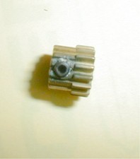 16 Tooth Brass Pinion Slot Car Gear  Set Screw 48 Pitch .093" Arm Shaft NOS