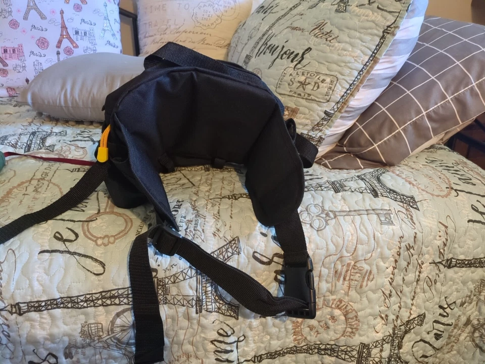 Everest BH16-NY 10 pulgadas Paquete de cintura con botella de doble apretón aislada senderismo deportes Foto 3 de 4