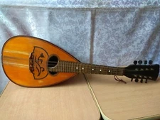 RARE Collectible Musical Instrument USSR Soviet Vintage Domra MANDOLIN old