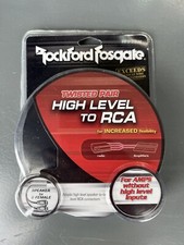 Rockford Fosgate RFIF2SW Speaker Wire To Female RCA Connectors
