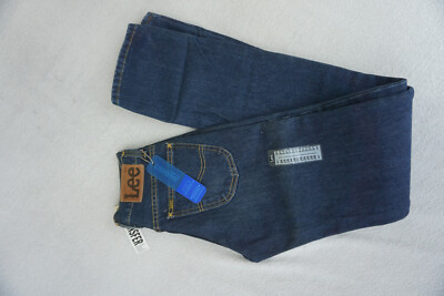 LEE ladies jeans high waist straight trousers 26/31 W26 L31 dark blue NEW