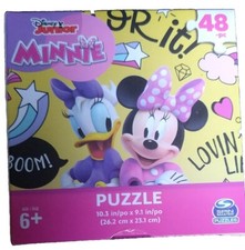 Disney Junior Minnie Puzzle Minnie Mouse and Daisy Duck  48 Pieces New