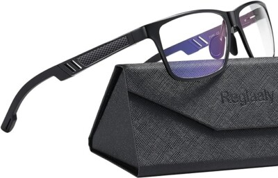 Blue Light Blocking Glasses Gaming Glasses Computer Screen Eyeglasses Metal fram