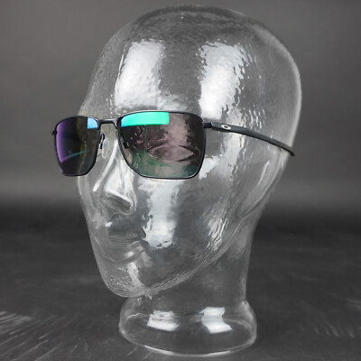 Oakley Ejector Sonnenbrille Sonnengläser Brille Metall Grün Prizm OO4142-1358