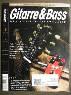 GITARRE & BASS 2011 # 9 - ERIC SARDINAS LIMP BIZKIT JOE BONAMASSA METALLICA