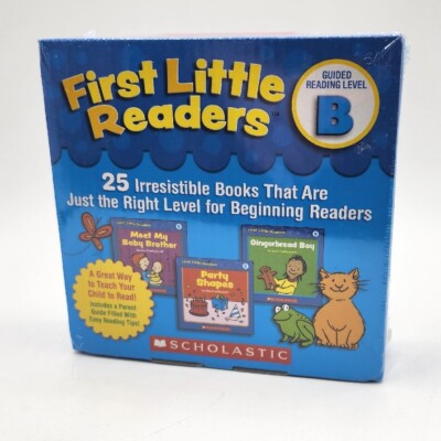 Scholastic FIRST LITTLE READERS Guided Reading Level B  25 Books New Sealed 