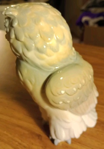 Lladro NAO Statuetta vintage in ceramica ""Gufo dalle orecchie corte"" 1974 - Foto 3 di 8