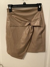 Shein Faux leather skirt