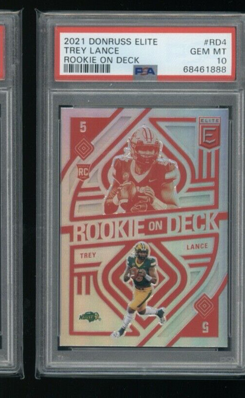 Trey Lance Panini Donruss Elite Rookie on Deck #RD4 Base