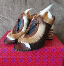 Tory Burch Phoenix Mule Sandals Size 7 NIB