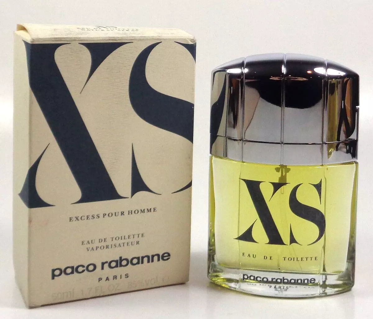 Paco Rabanne Excess Pour Homme 1.7 oz 50 ml EDT Spray NEW with BOX