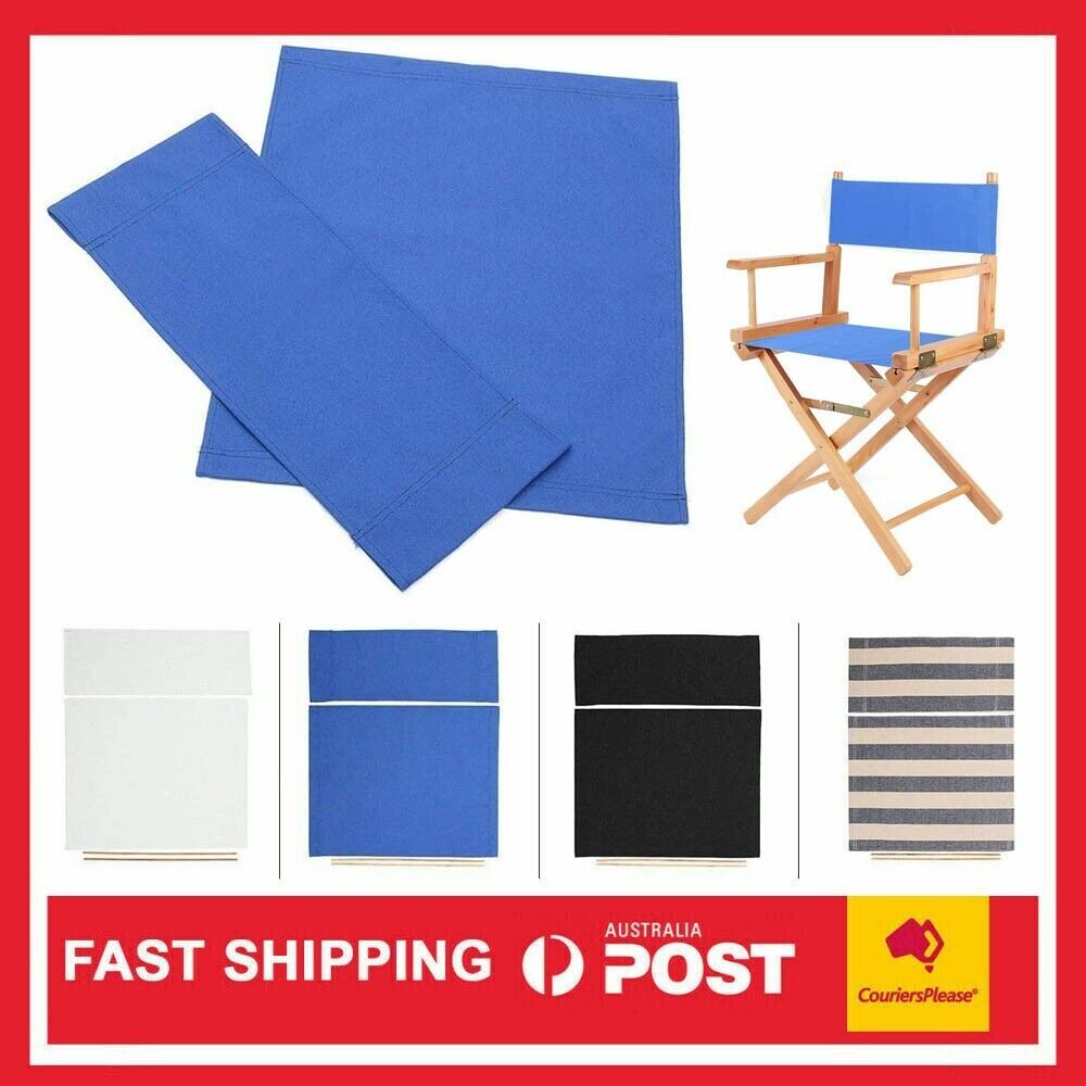 Outdoor Director Chair Replacement Cover Canvas Stool Protector Seat