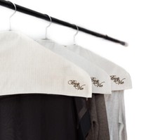 Fundas para colgar ropa Bag-a-Vie espiga para decoración de armario de diseñador - Paquete de 3