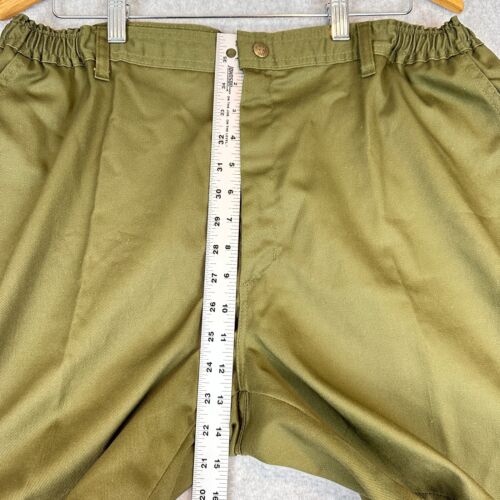 Boy Scouts Of America Shorts Mens 40 Olive Green Uniform Slash Pockets High-Rise - Picture 4 of 10
