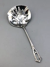 Antique Weidlich sterling silver Bon Bon, Nut or Candy Spoon 5.25"