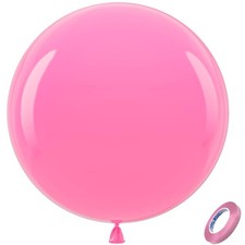 Pink Giant Balloons 36 Inch 8 Pack Jumbo Bridal Pink Balloon Large Round Lig...