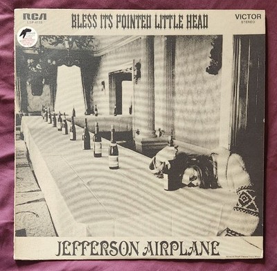 Jefferson Airplane - Bless It's Pointed Little Head - Vinyl LP - Orange Labels