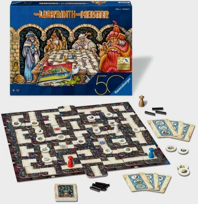 DAS LABYRINTH DER MEISTER  22474 RAVENSBURGER 50 Jahre Jubiläum MEISTERVERSION - Bild 1 von 3