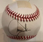 New ListingLarry Walker Single Signed Official MLB Baseball on Sweet Spot - BB HOF