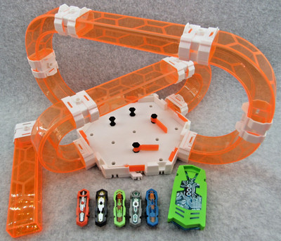 Hexbug Nano V2 Neon Infinity Loop + 5 Bugs + Extra Piece + Big Hexbug Jr.  VIDEO