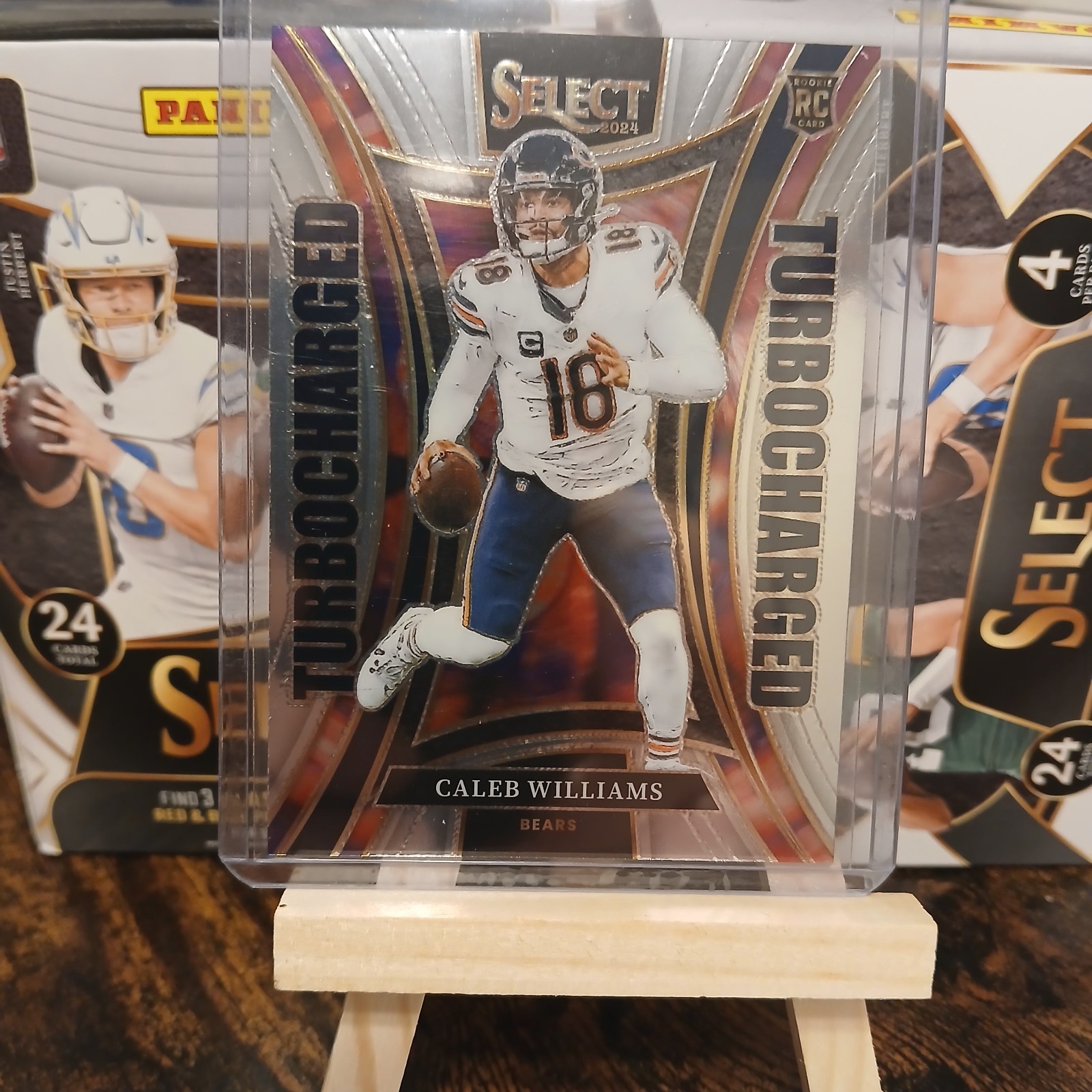 2024 Panini Select - Turbocharged Caleb Williams #11 (RC)