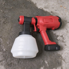 1000ml Cordless Paint Sprayer Adjustable Flow 4 Nozzles Skin Only 1000ml Cordless Paint Sprayer Adjustable Flow 4 Nozzles Skin Only