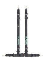 Takata Racing Drift Ii Seat Belt Harness 4-pt 2 Shoulder 2 Lap Bolt-on Black