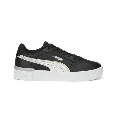 PUMA Carina 2.0 Mermaid Lace Up  Youth Girls Black Sneakers Casual Shoes 3897420