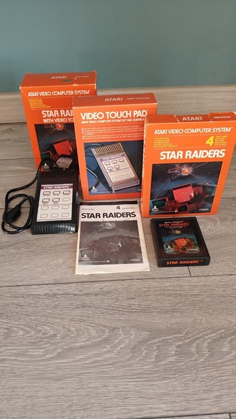 Atari Stair Raiders Box with Video Touch Pad (CX2660-1)